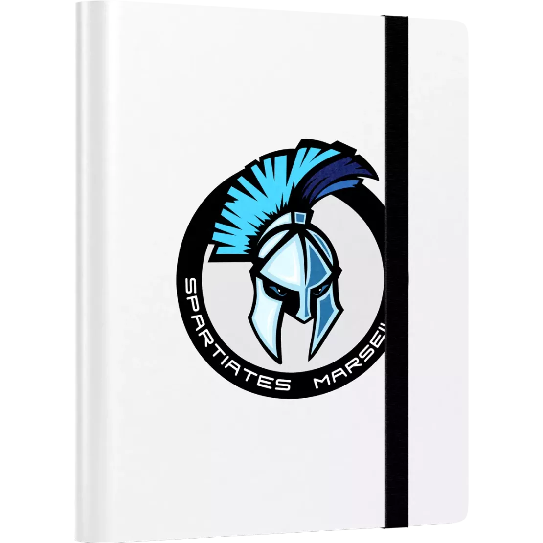 Album Spartiates - 4 cases - Logo couleurs