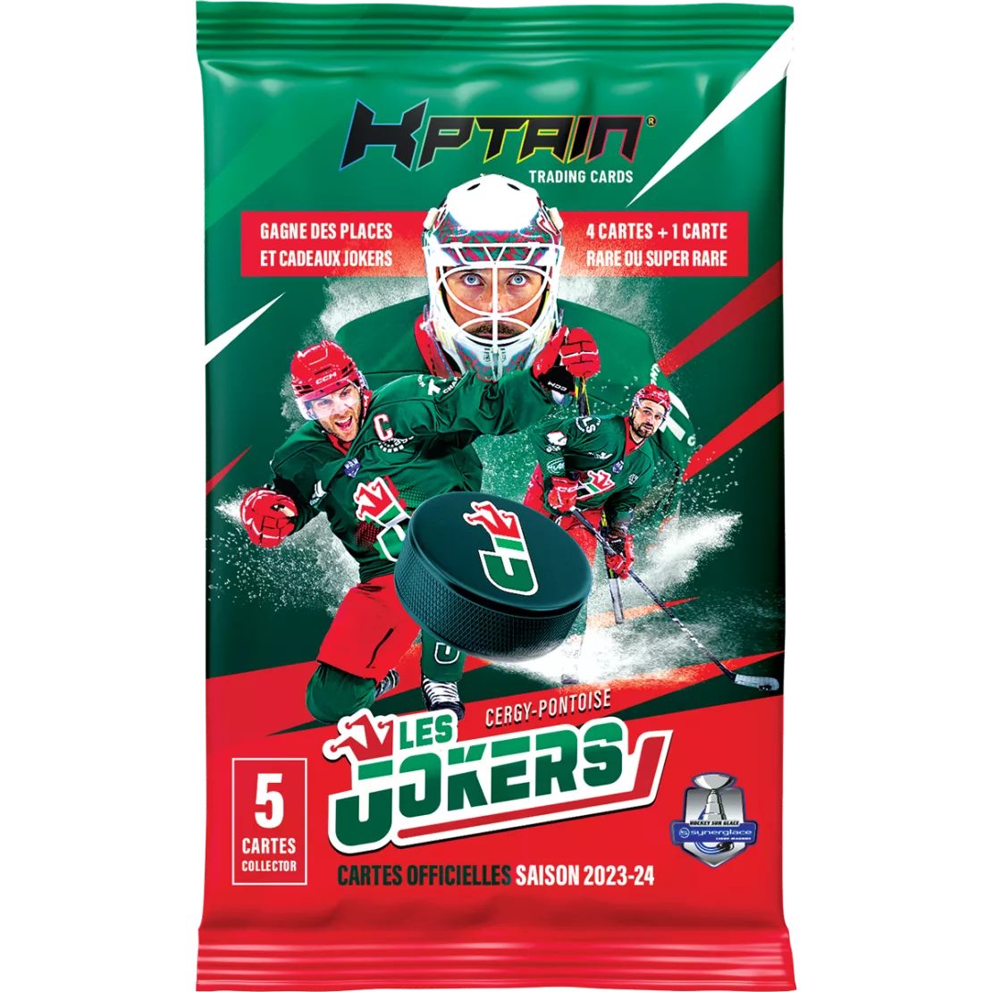 Cartes Kptain® Jokers de Cergy 2023-24 - Packs à l'unité