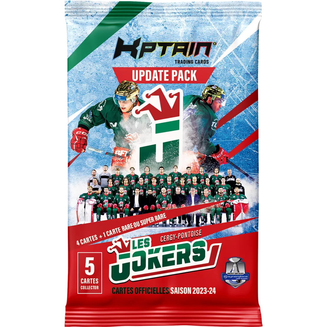 Cartes Kptain® Jokers de Cergy 2023-24 UPDATE - Packs à l'unité