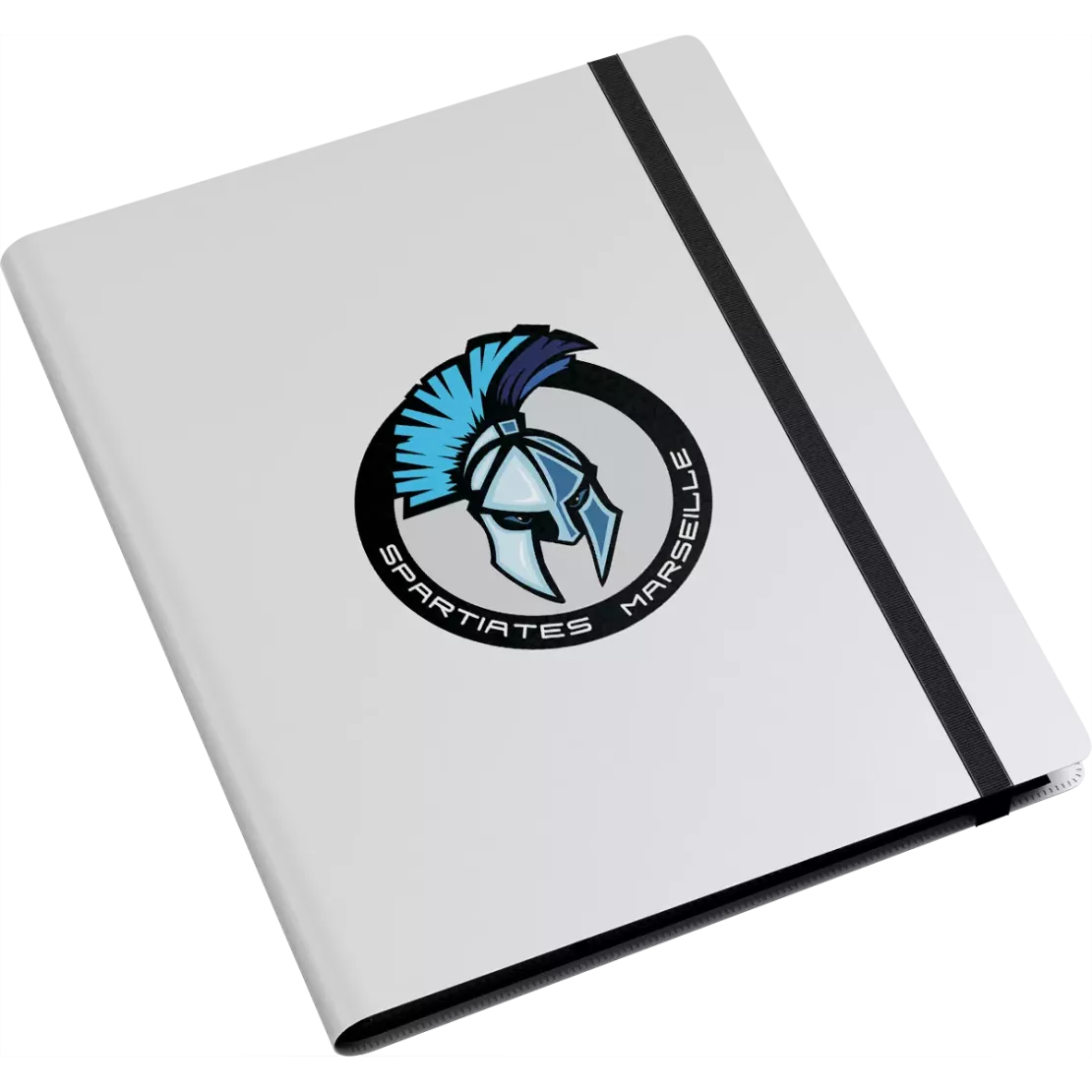 Album Spartiates de Marseille - 9 cases - Logo couleurs