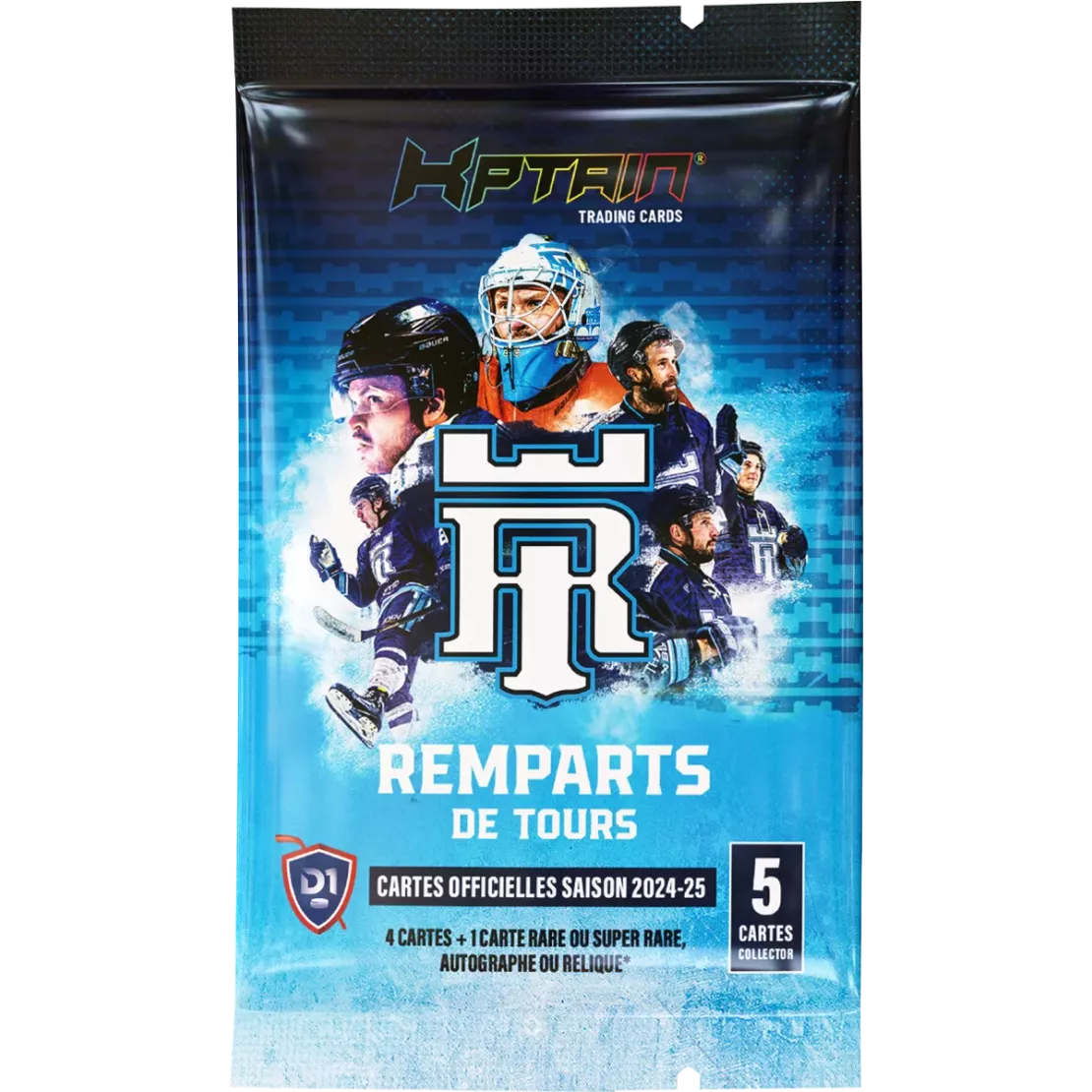 Cartes Kptain® Remparts de Tours 2024-25 - Packs à l'unité