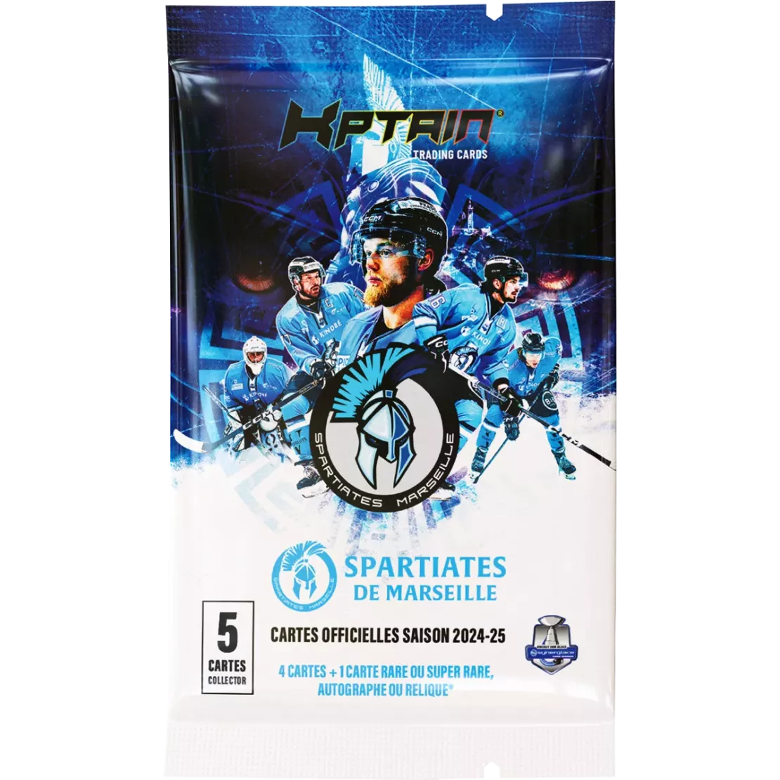 Cartes Kptain® Spartiates de Marseille 2024-25 - Packs à l'unité