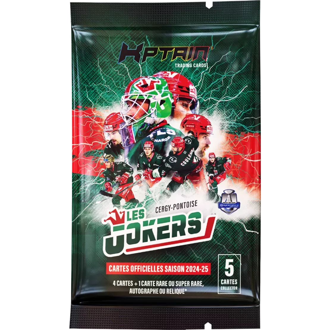Cartes Kptain® Jokers de Cergy 2024-25 - Packs à l'unité
