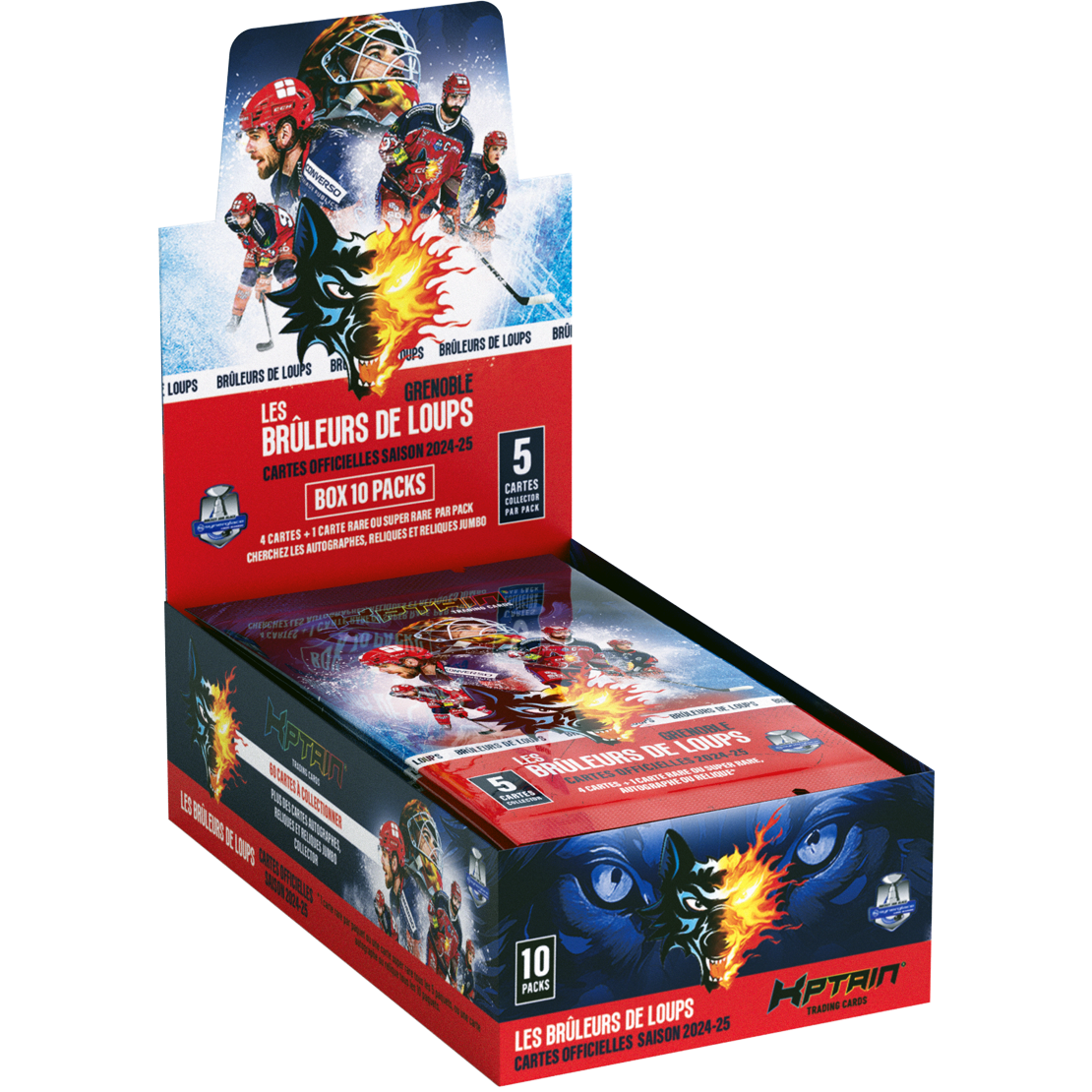 Box 10 packs Brûleurs de Loups 2024-25