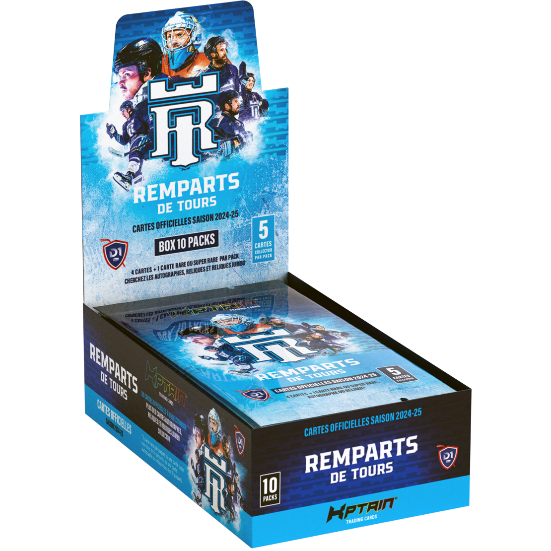 Box 10 packs Remparts de Tours 2024-25